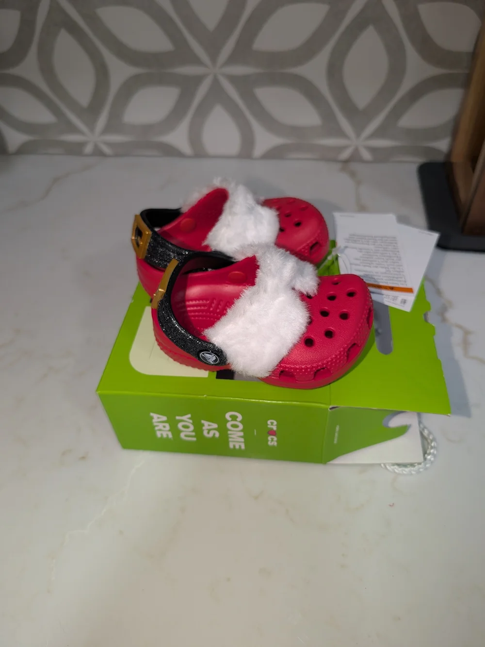 Baby Santa Crocs, Ready To Give In Box 2/3